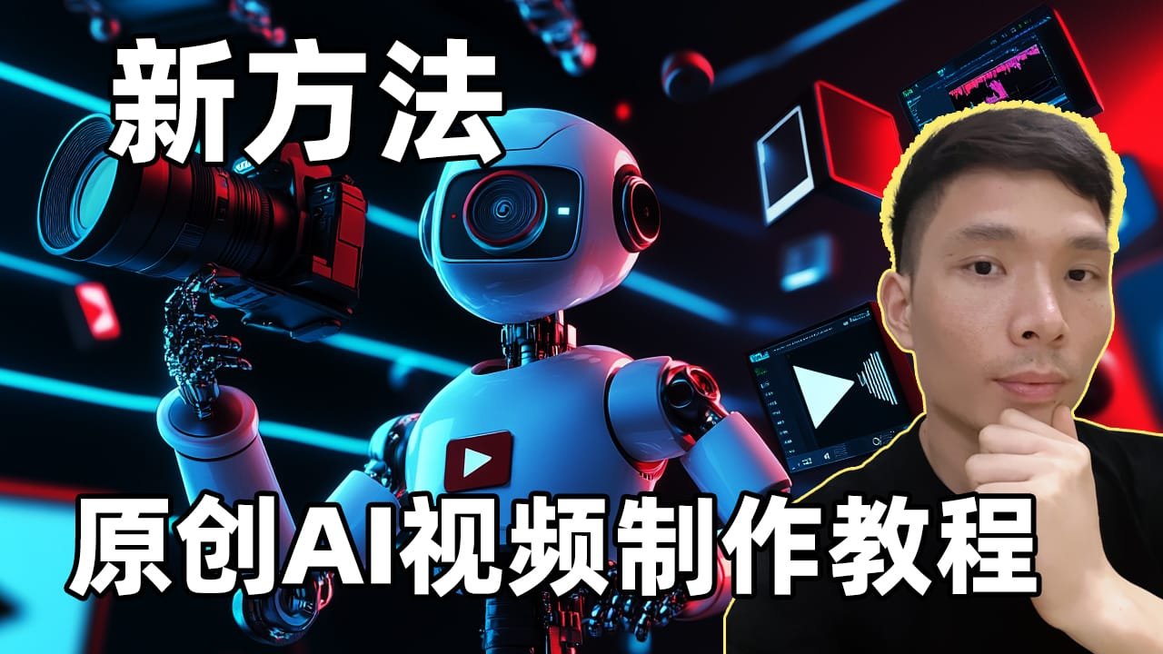 YouTube如何用AI制作原创视频影片教学