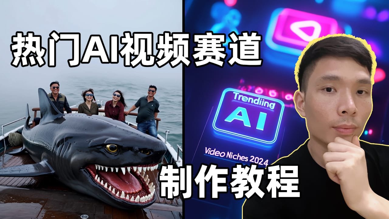YouTube AI视频, TikTok热门AI领域制作教程