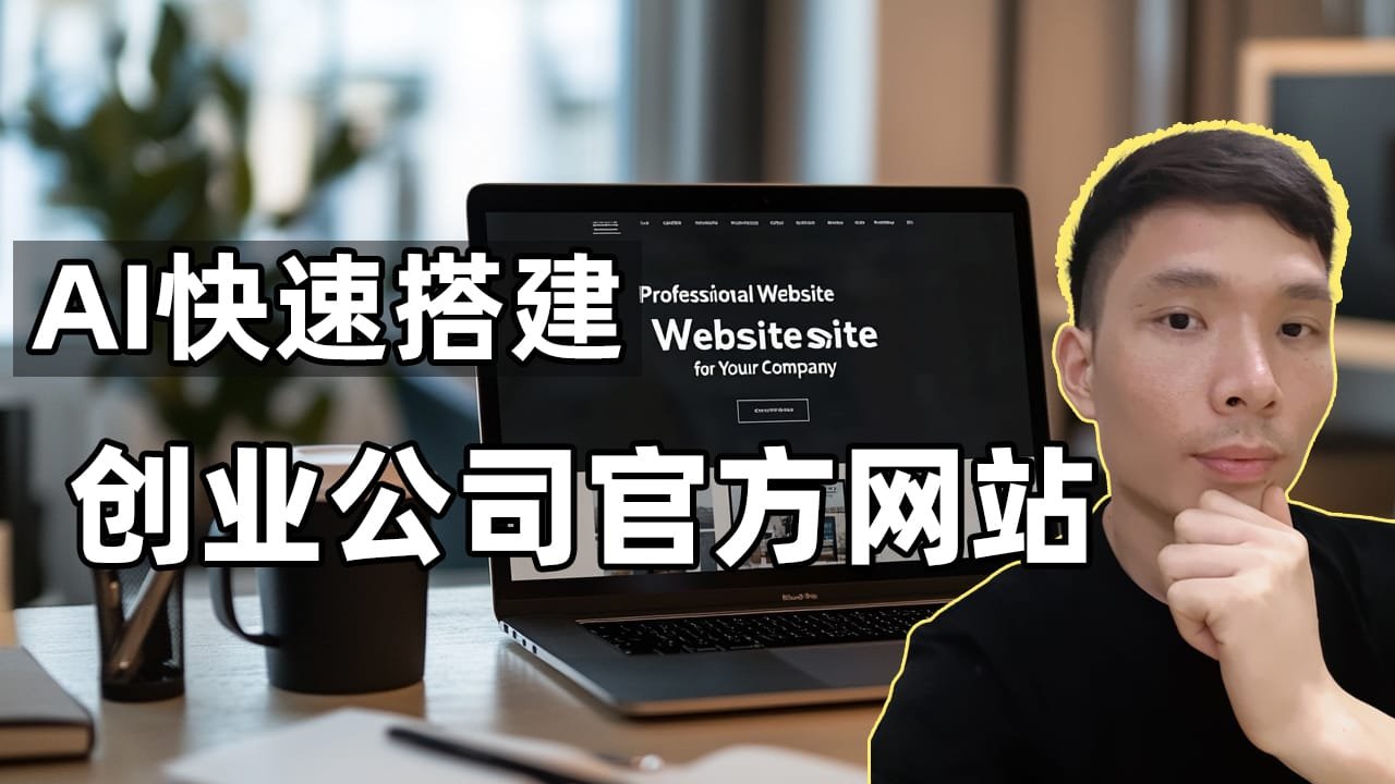 企业公司网站用AI快速低成本搭建教程（2025）