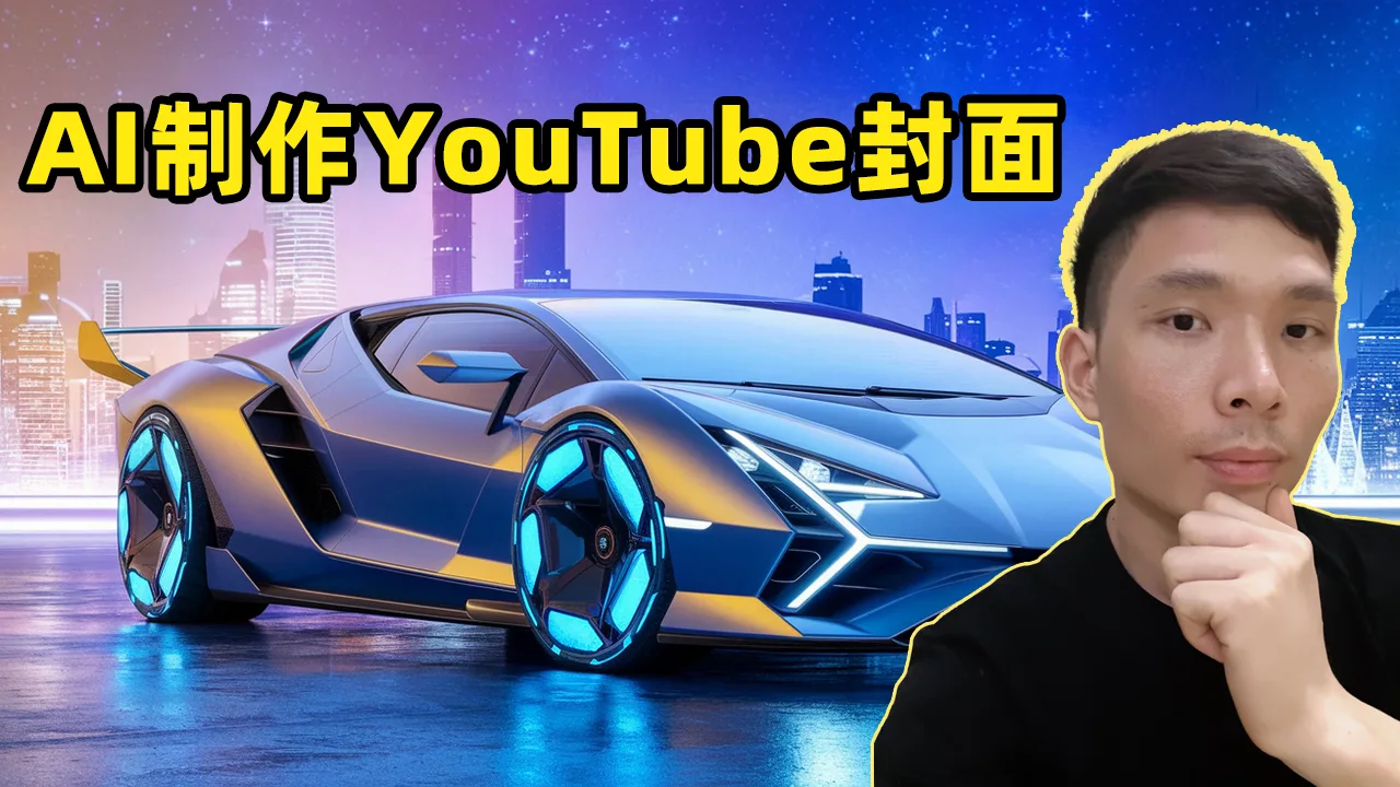 AI制作YouTube视频缩图封面教程（从未如此简单）