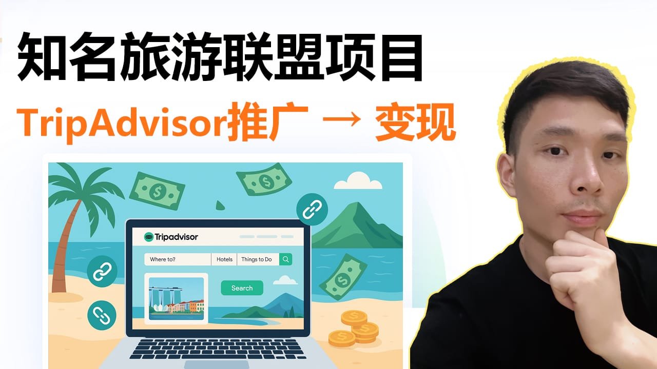 TripAdvisor 联盟营销项目全攻略：从注册、推广到赚取佣金（2025最新版）