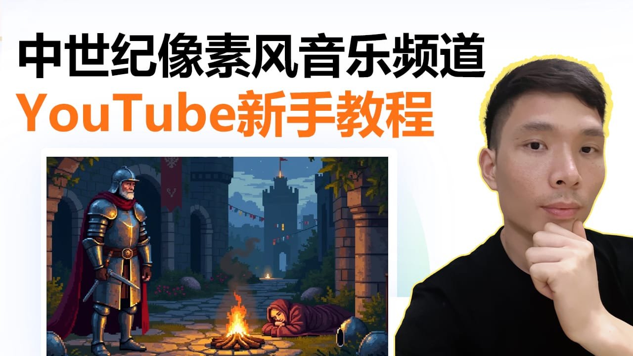 YouTube中世纪像素治愈 BGM 音乐频道完整制作指南