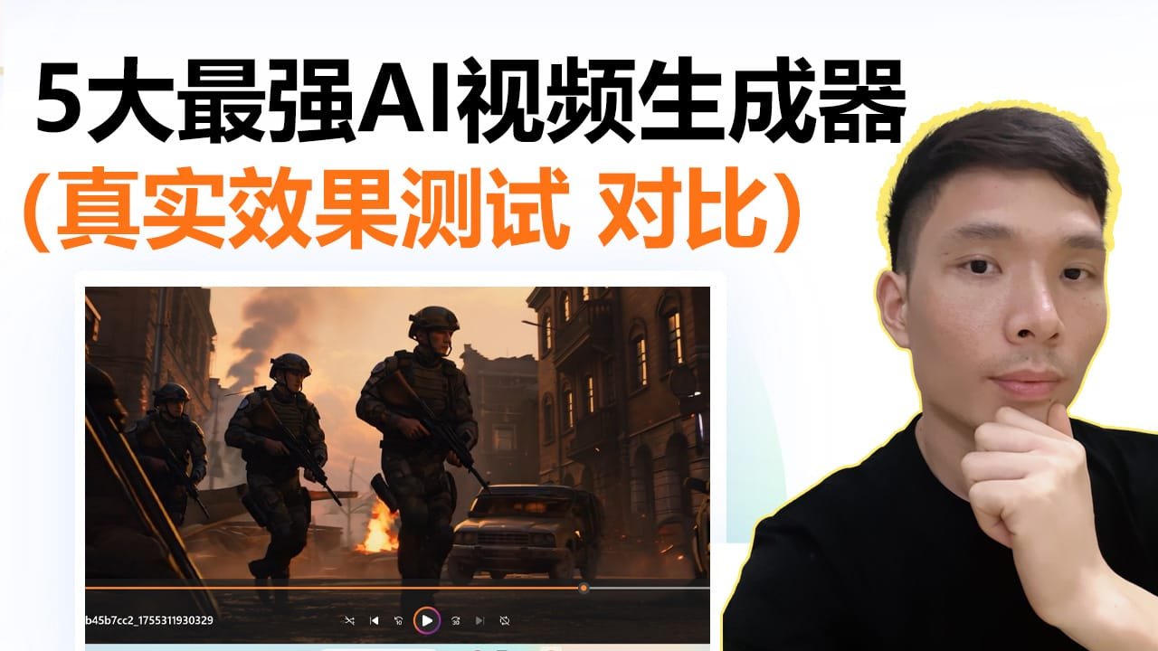 5大AI视频制作工具排名｜哪款AI视频生成器最强？（详细评测）