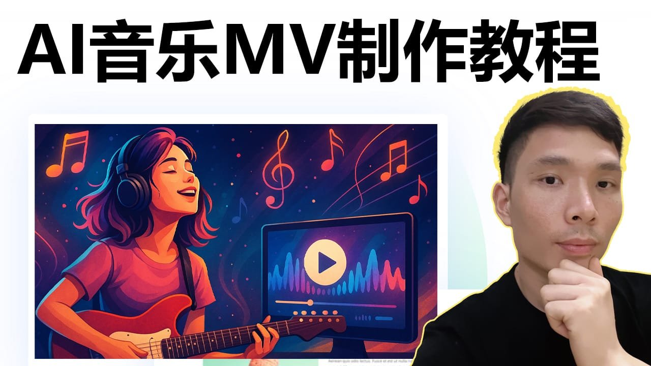 AI音乐MV制作教程｜从零打造能赚钱的YouTube音乐频道