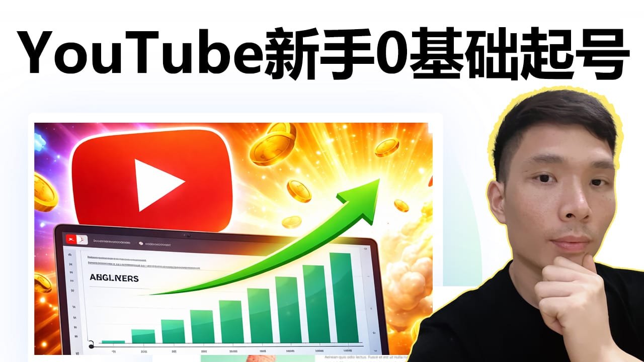 YouTube算法怎么给新频道推流？从0到稳定流量：新手起号避坑清单