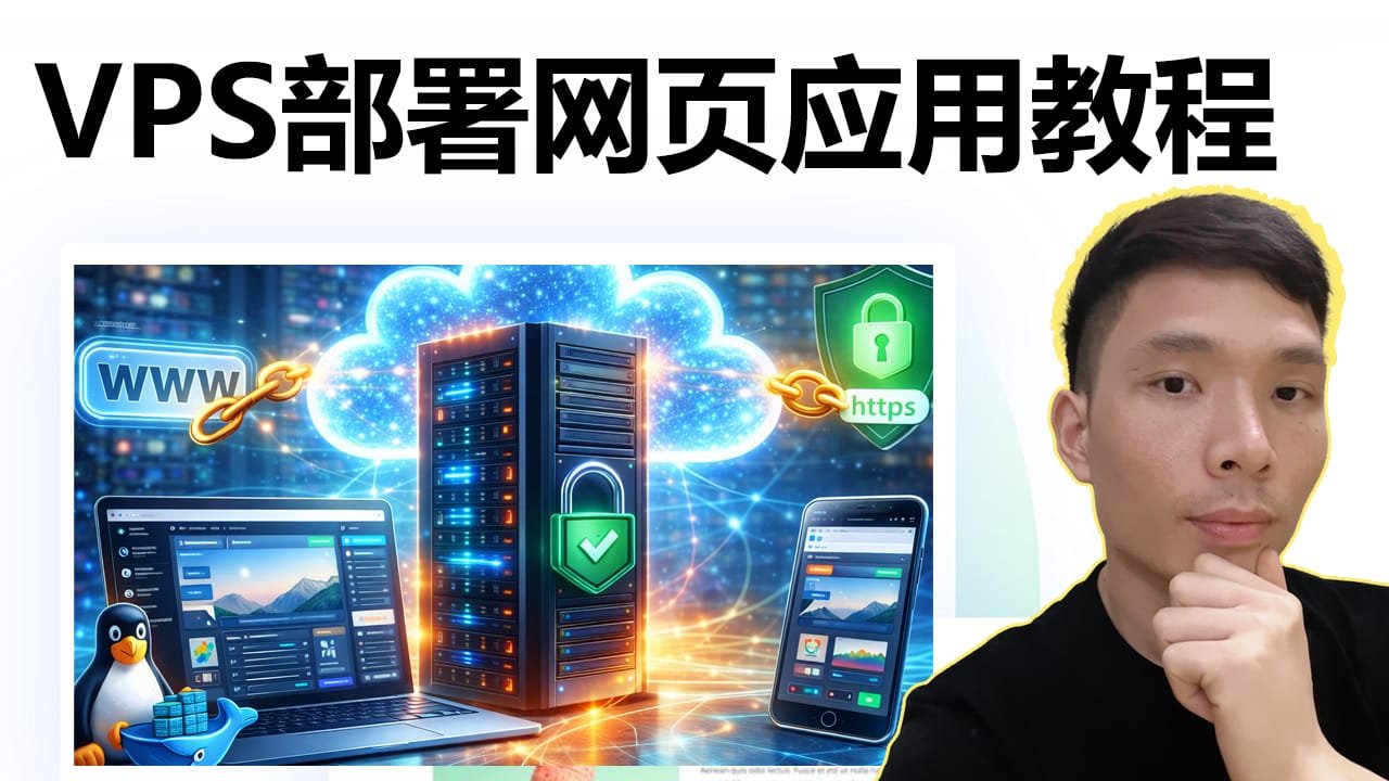 Web应用部署全教程：如何把网页应用上线到VPS服务器并绑定域名