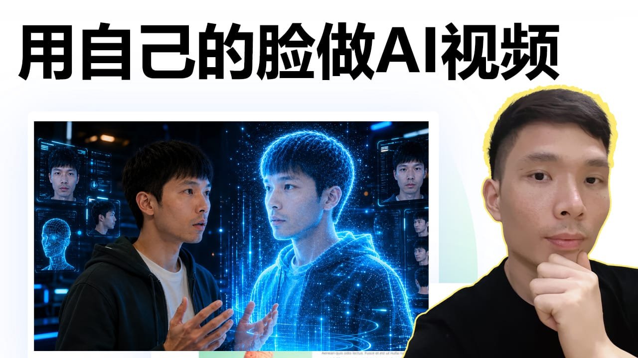 如何做AI电影？用自己的脸生成AI视频完整教程