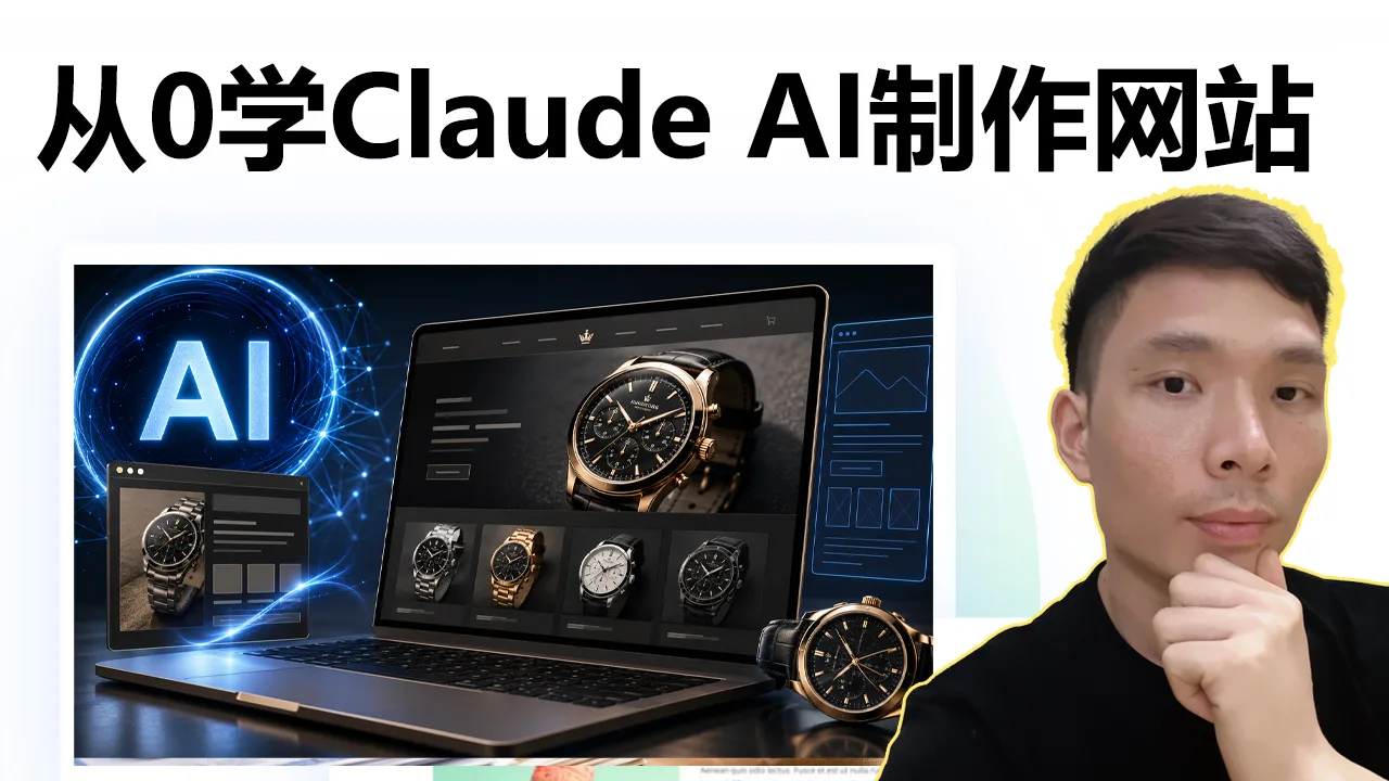 如何用Claude AI制作网站？2026零基础AI建站实战教程